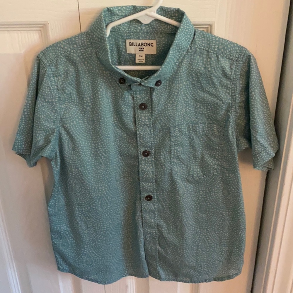 BILLABONG boys button shirt